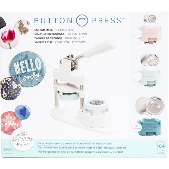 We R Memory Keepers® Button Press™ All-In-One Kit